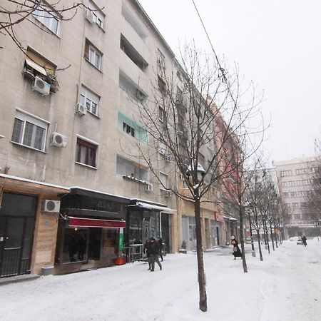 White Apartment Belgrado Esterno foto
