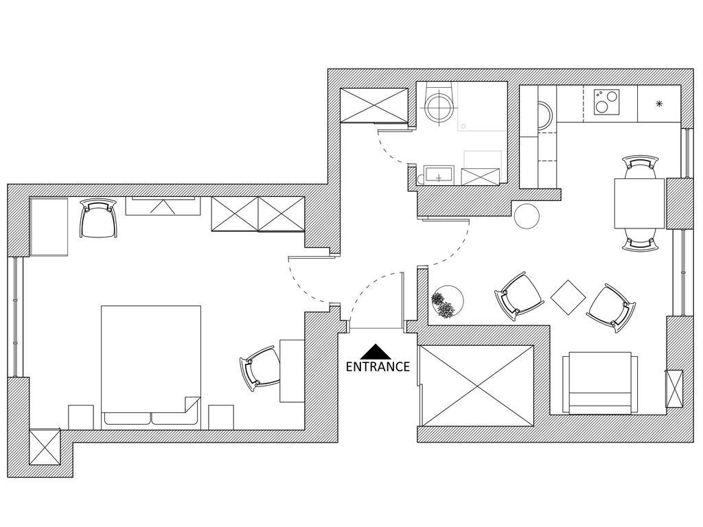 White Apartment Belgrado Esterno foto